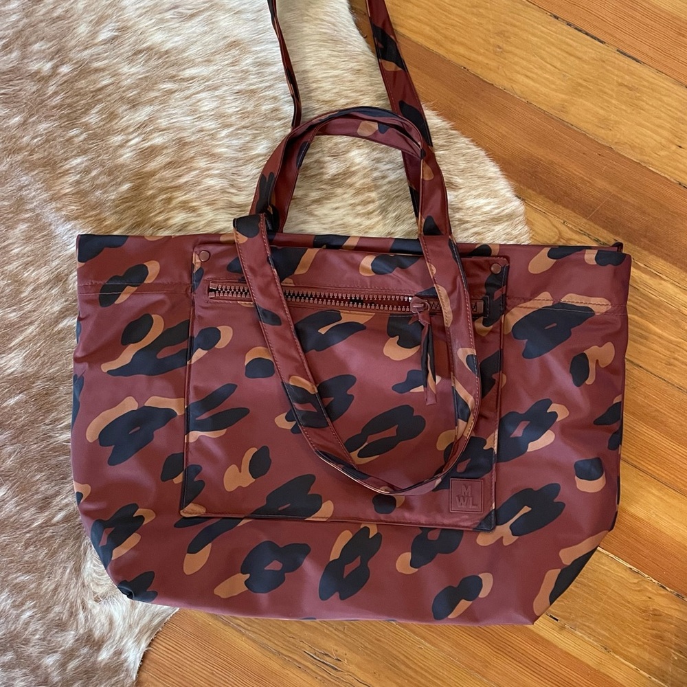 Madewell (Re)sourced Tote Bag in Painted Leopard